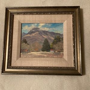 Richard Van Reyper oil on board original painting.